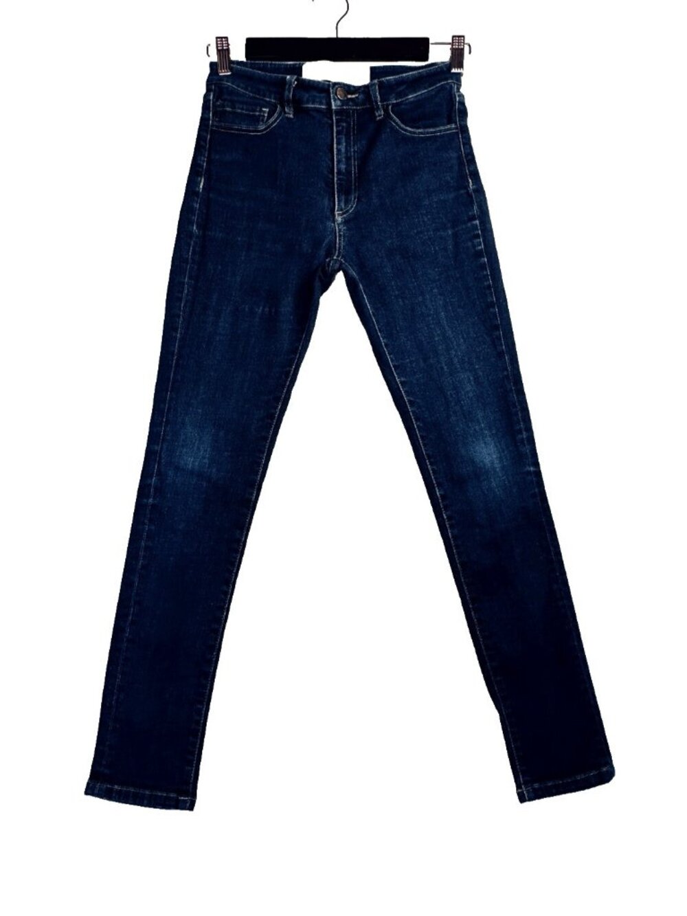 Victoria Victoria Beckham Skinny Jeans Womens 26 Dark Wash Stretch Luxury Denim